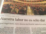 leer un periódico
