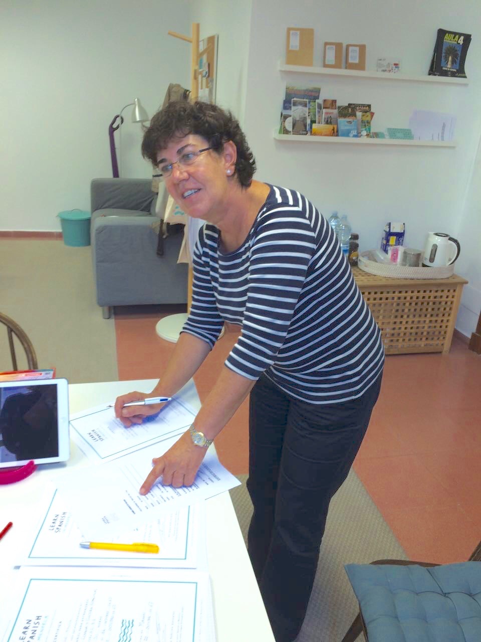 Queta Sobrino González Spanish teacher in Menorca