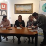 Isabel Espiau. Águeda Reynés. M. Paola Profumo.